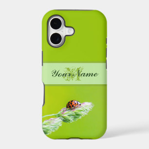 Customisable Monogram Good luck little ladybug!