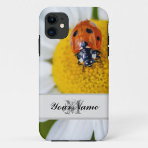 Customisable Monogram Good luck little ladybug! iPhone 11 Case