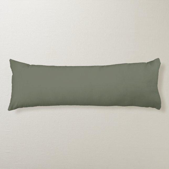 Customisable Moss Green Body Pillow (Front)