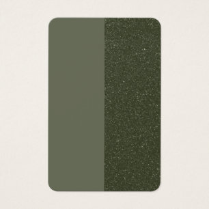 Customisable Moss Green Business Card