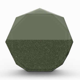Customisable Moss Green Duo Photo Block