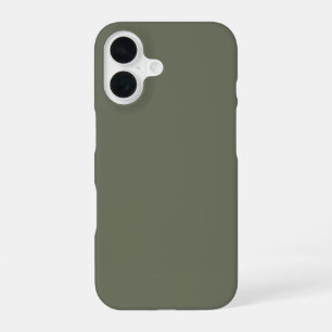 Customisable Moss Green iPhone 16 Case