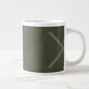 Customisable Moss Green Modern Mug