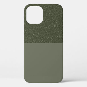 Customisable Moss Green Noise iPhone Case