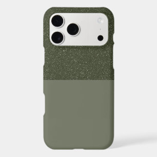 Customisable Moss Green Noise iPhone Case