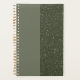Customisable Moss Green Split Planner