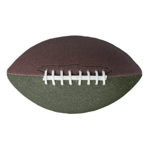 Customisable Moss Green Textured Football