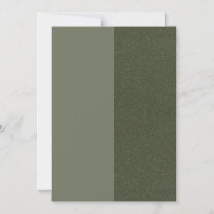 Customisable Moss Green Thin Magnetic Card