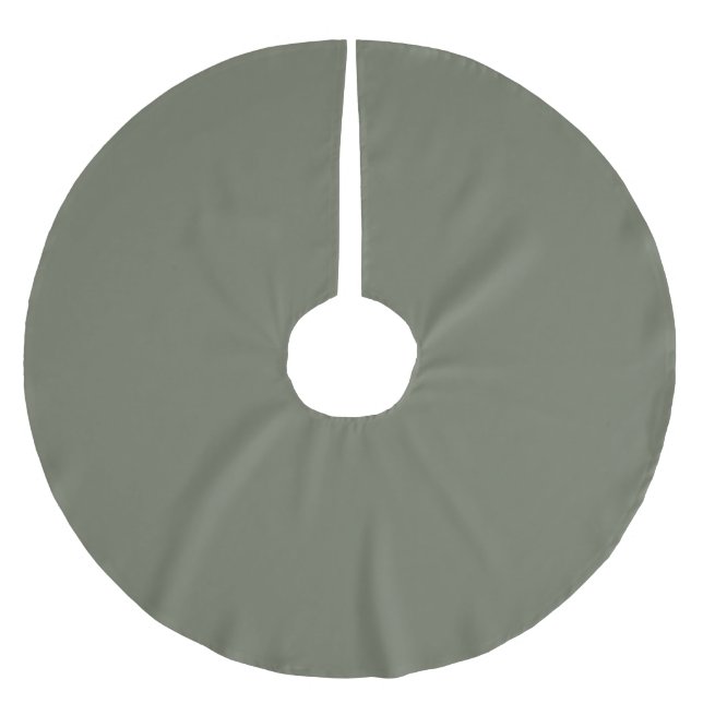 Customisable Moss Green Tree Skirt (Front)
