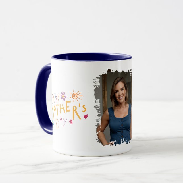Customisable Mother's Day Design Mug (Front Left)