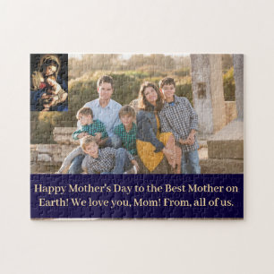 Customisable Mother's Day Photo Jigsaw Puzzle