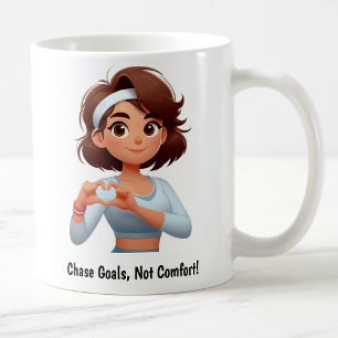 Customisable Motivational Fitness Coffee Mug