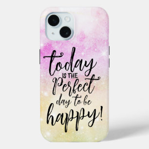 Customisable Motivational Quotes Inspirational iPhone 15 Case