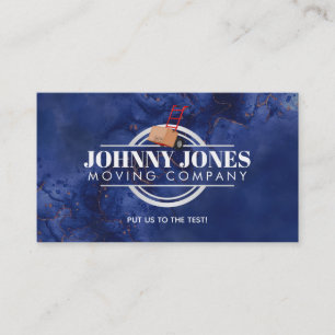 Customisable Moving Company Business Cards
