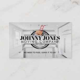 Customisable Moving Company Business Cards