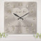 Customisable Mr. and Mrs. Gifts Champagne Clock