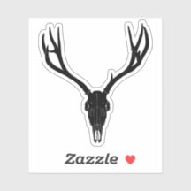 Customisable Mule Deer Skull