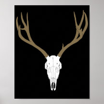Customisable Mule Deer Skull