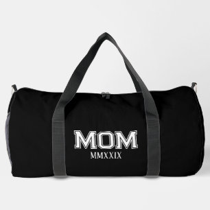 Customisable 'Mum' Established Roman Numerals Gift Duffle Bag