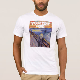 Customisable Munch's Scream T-Shirt