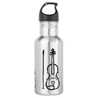 customisable musical stringed instrument 532 ml water bottle