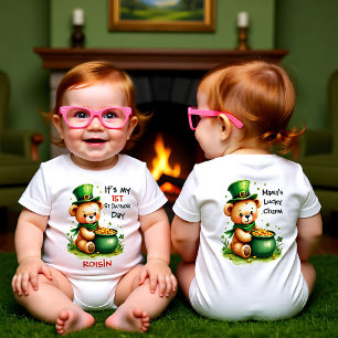 Customisable My 1st St. Patrick’s Day Baby T-Shirt