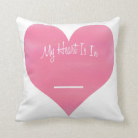 Customisable My Heart Is In ___