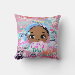Customisable My Motivation Cushion