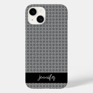 Customisable name Abstract concrete pattern Case-Mate iPhone 14 Case