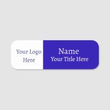 Customisable Name Badge