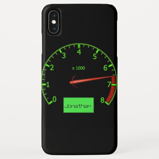 Customisable name gearhead car Fan Case-Mate iPhone Case (Back)