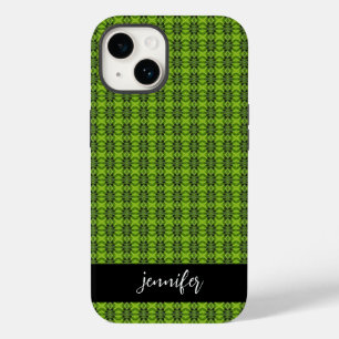 Customisable name Kiwi fruit pattern Case-Mate iPhone 14 Case