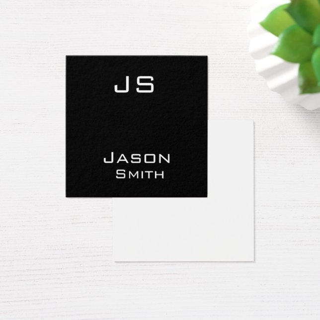 Customisable name, minimalistic initials (Desk)