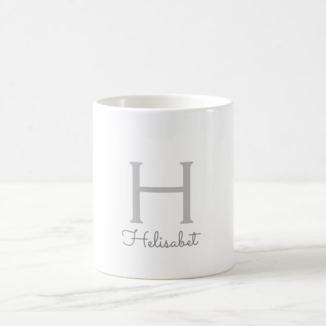 Customisable - Name monogram Family - Coffee Mug (Center)