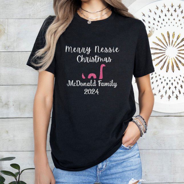 Customisable Nessie T-shirt, Scotland shirt (Creator Uploaded)