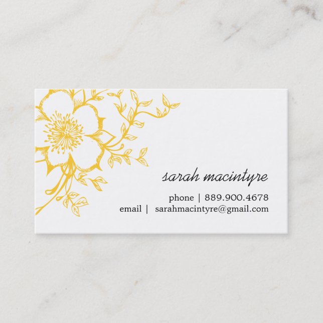 Customisable Networking / Calling Cards (Front)