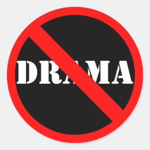 Customisable "No" Symbol Classic Round Sticker