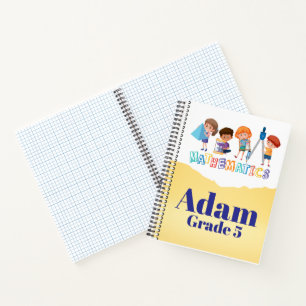 Customisable Notebooks Math
