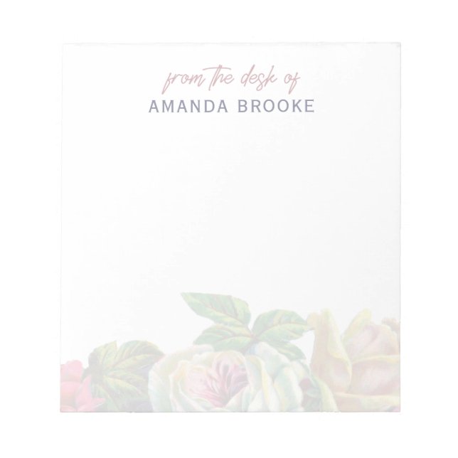 Customisable Notepad Template (Front)