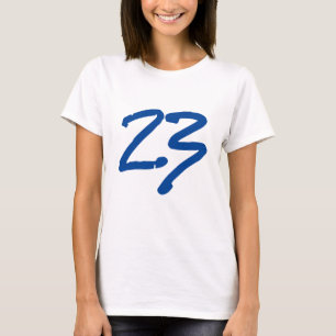 Customisable Number 23 T-shirt Design