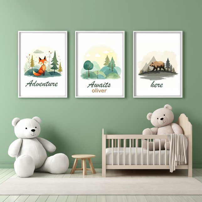 Customisable Nursery Wall Art - Nature-Inspired  (Creator Uploaded)