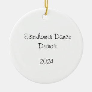 Customisable Nutcracker Mum/Snow/Flowers/Marzi Ceramic Ornament