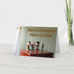 Customisable Nutcrackers Holiday Card