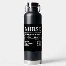 Customisable Nutrition Facts Nurse Doctor Teacher