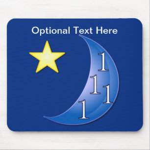 Customisable Once in a Blue Moon Mouse Pad