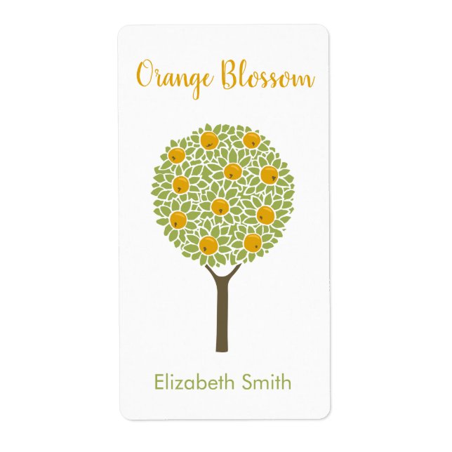 Customisable Orange Tree (Front)