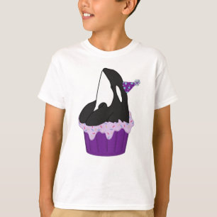 Customisable Orca Killer Whale Birthday  T-Shirt