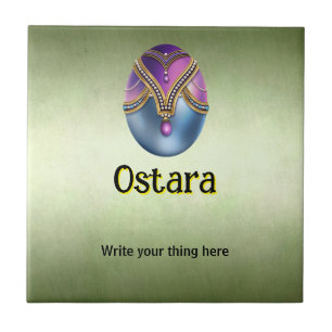 Customisable Ostara Ceramic Tile