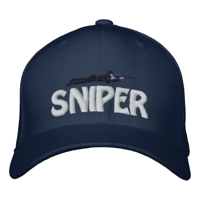 Customisable Paintball hat cap Sniper (Front)