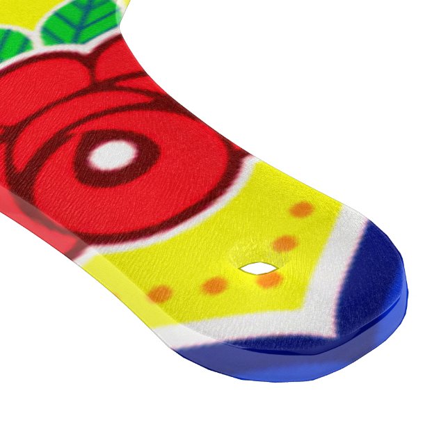 Customisable Pakistan Truck Art Glass Cutting Boar Cutting Board (Corner)